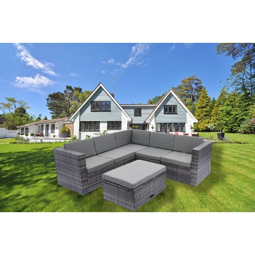 Ivy Bronx Hansley Person Outdoor Seating Group With Cushions